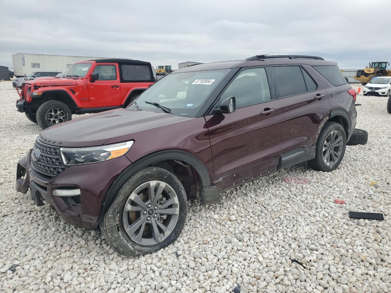 2022 FORD EXPLORER XLT VIN:1FMSK7DH6NGA63920