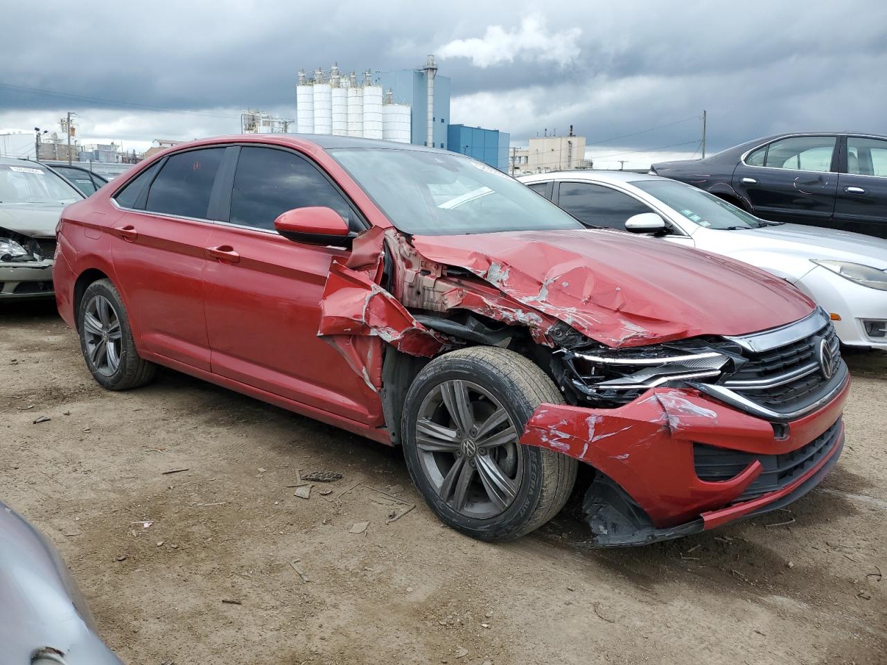 2022 VOLKSWAGEN JETTA SE VIN:3VW7M7BU1NM010596