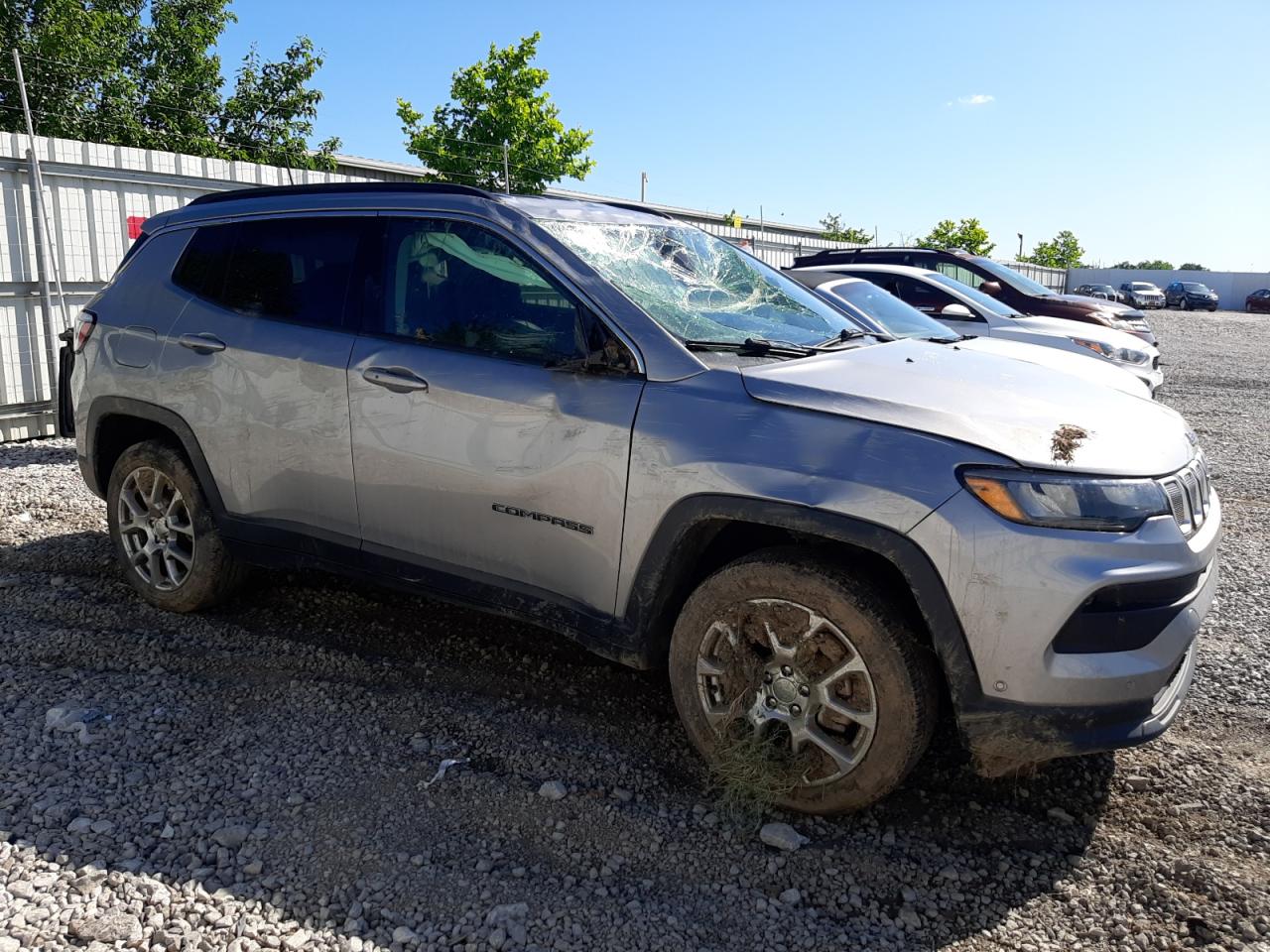 2022 JEEP COMPASS LATITUDE LUX VIN:3C4NJDFB7NT117586