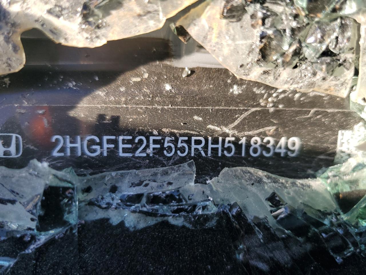 2024 HONDA CIVIC SPORT VIN:2HGFE2F55RH518349