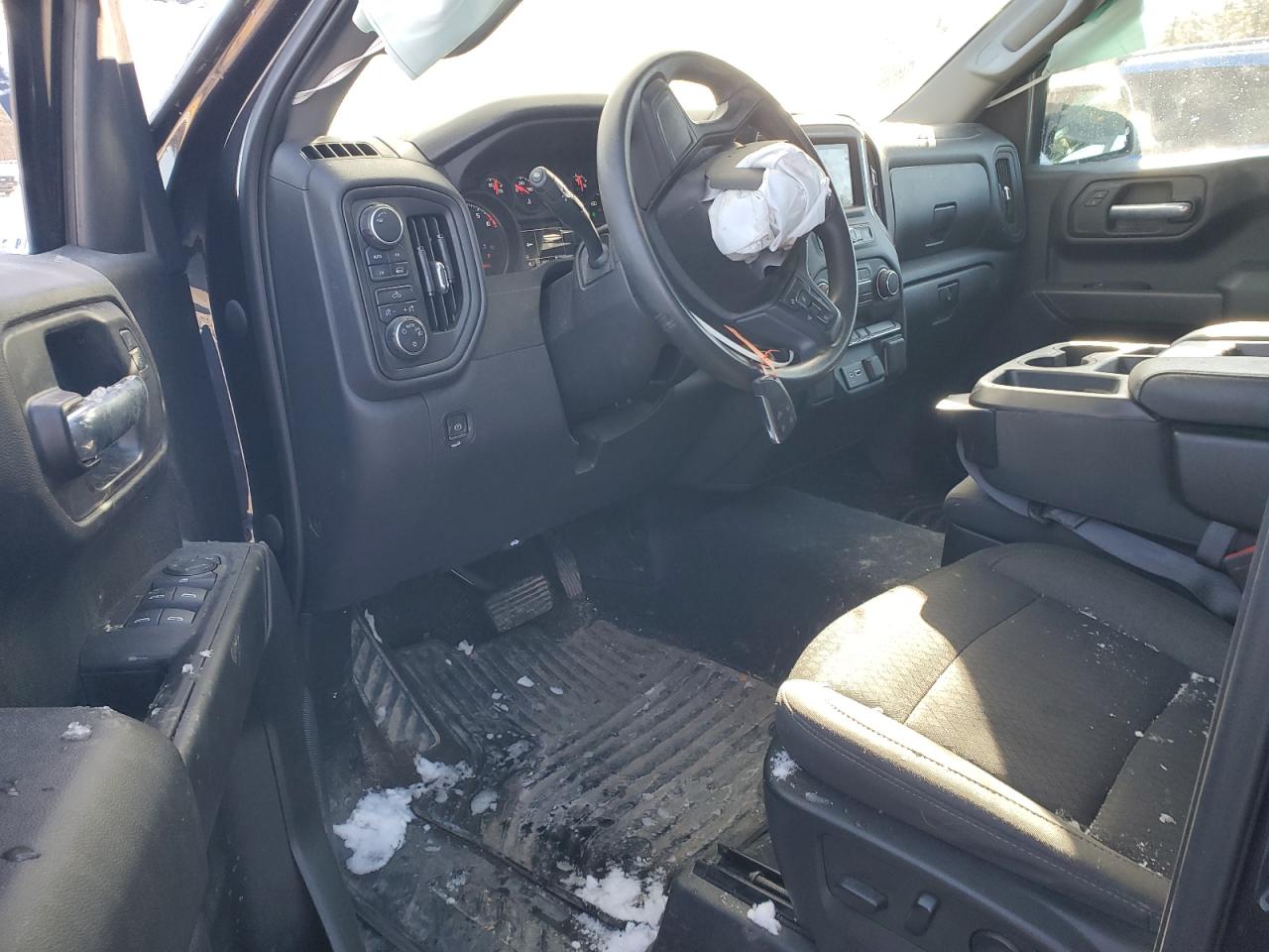 2022 CHEVROLET SILVERADO K1500 CUSTOM VIN:3GCPDBEK8NG605640