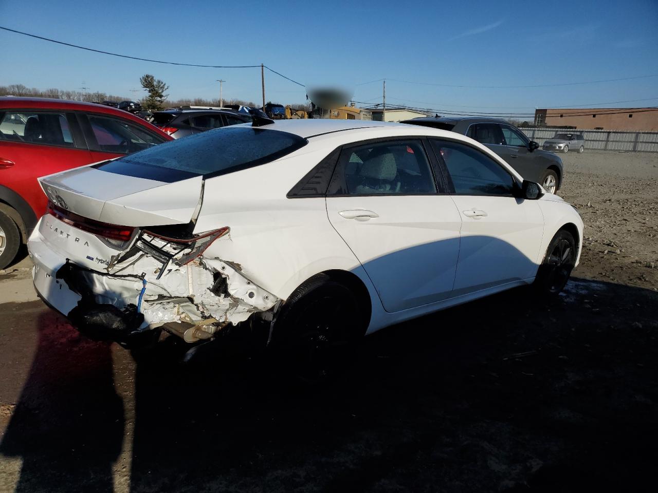 2023 HYUNDAI ELANTRA BLUE VIN:KMHLM4AJ0PU036690