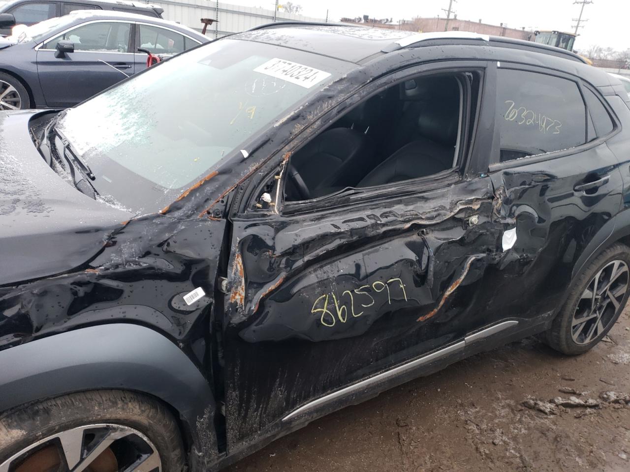 2022 HYUNDAI KONA LIMITED VIN:KM8SRDHF0EU047264