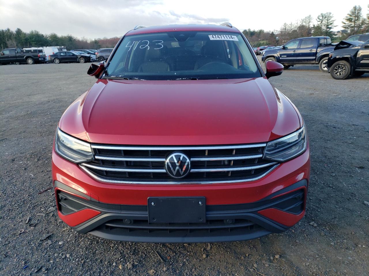 2023 VOLKSWAGEN TIGUAN SE VIN:3VV3B7AX3PM124123