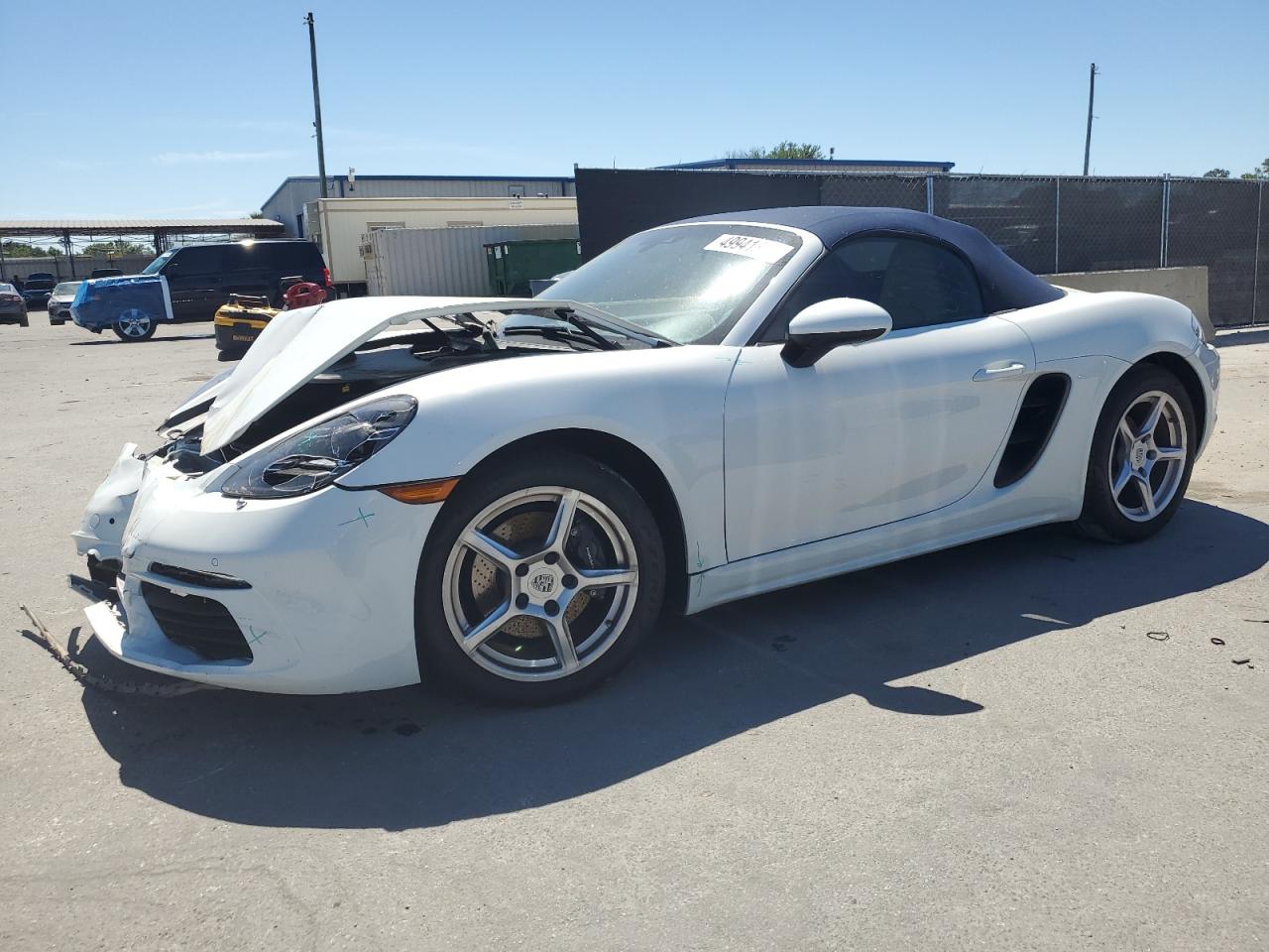 2022 PORSCHE BOXSTER BASE VIN:WP0CA2A86NS205229