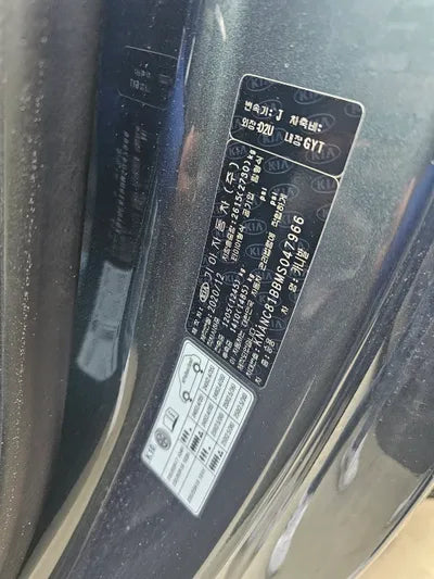 2021 Kia Carnival KNANC81BBMS047966 VIN:KNANC81BBMS047966