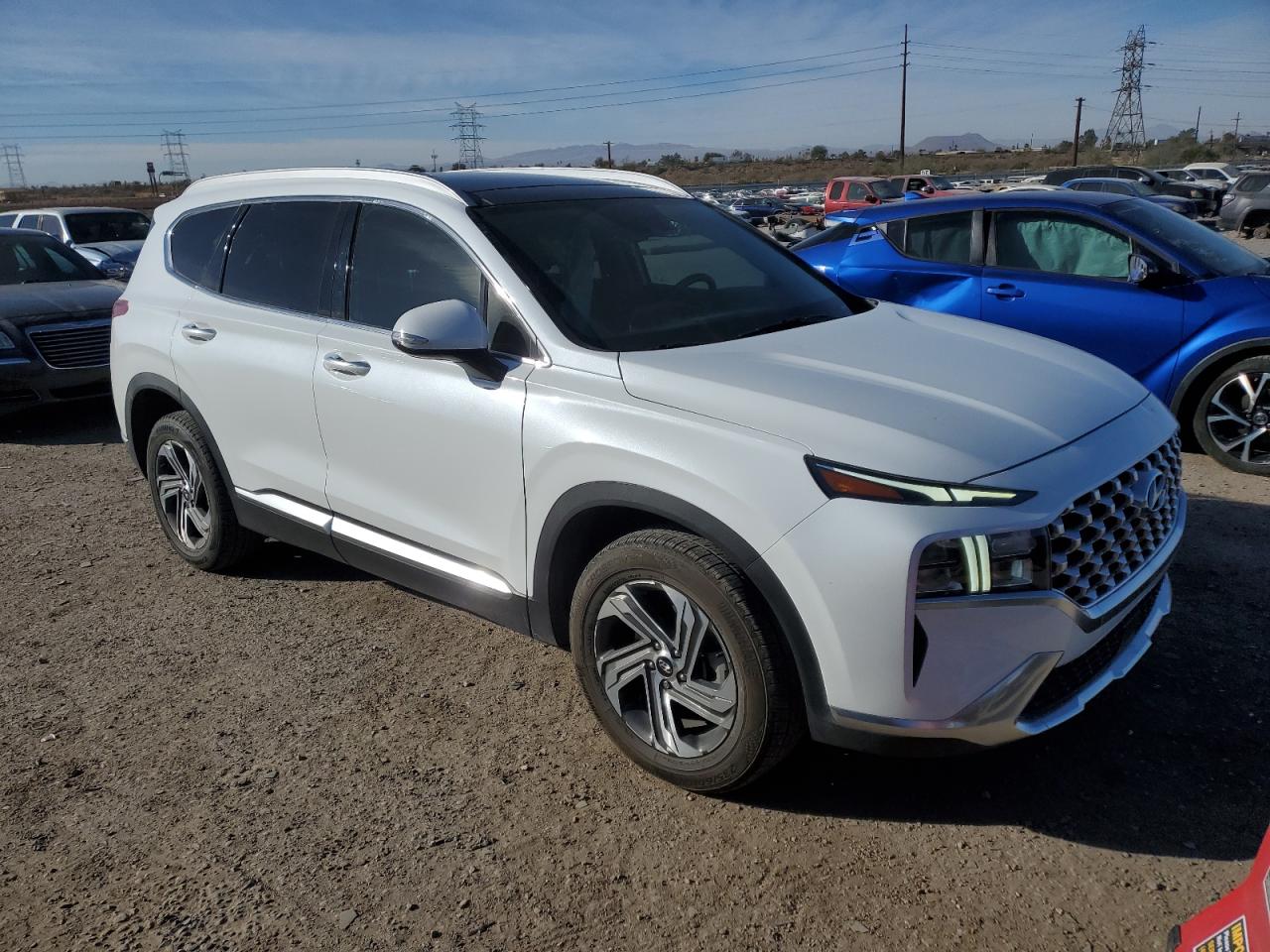 2022 HYUNDAI SANTA FE SEL VIN:5NMS34AJ7NH436351
