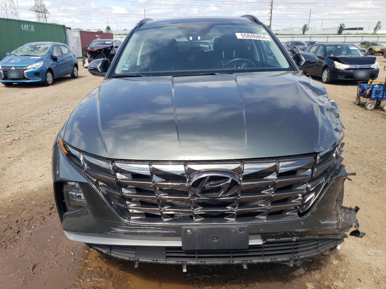 2022 HYUNDAI TUCSON SEL VIN:5NMJCCAE4NH114002