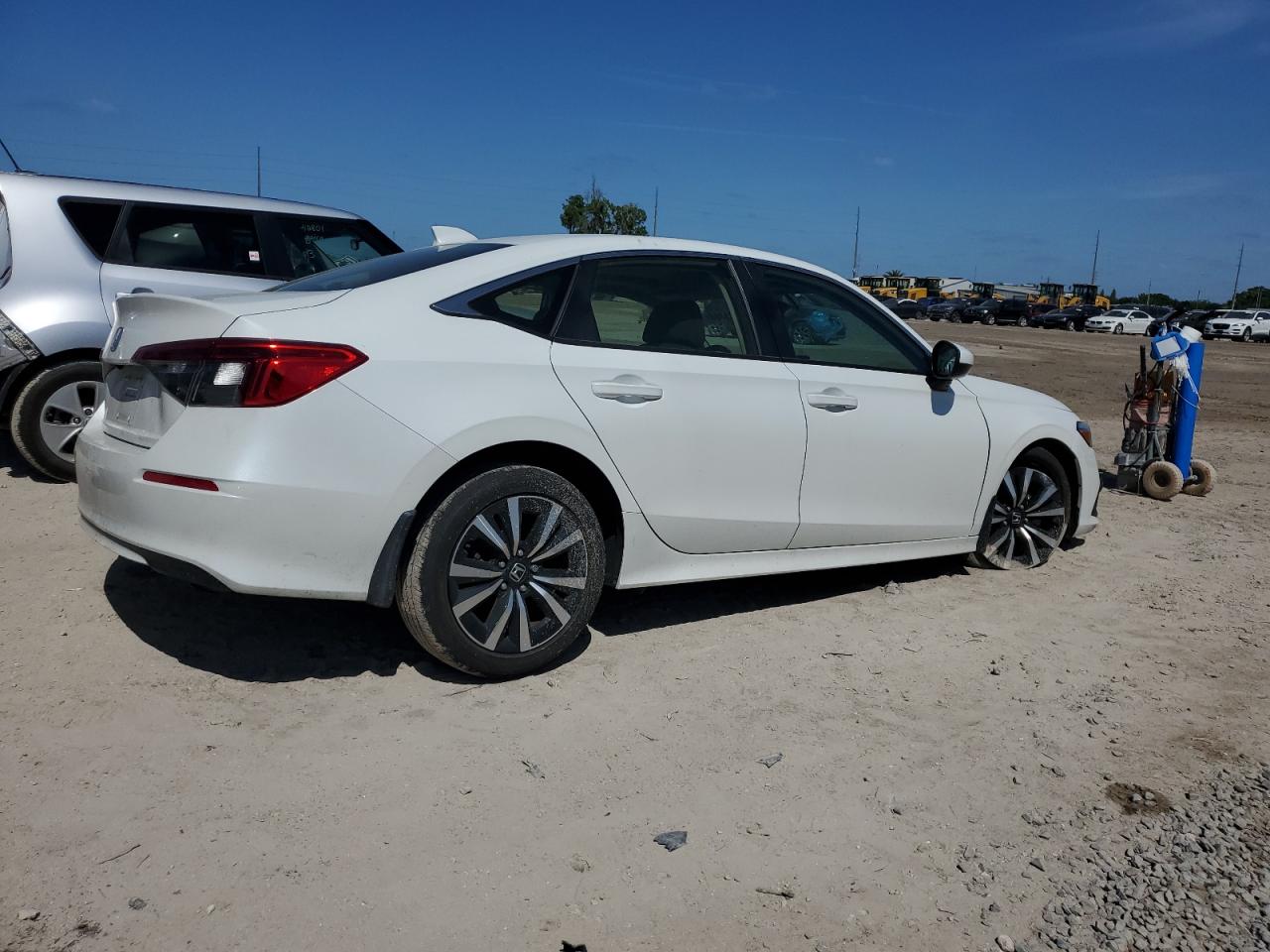 2022 HONDA CIVIC EX VIN:JHMFE1F75NX002832