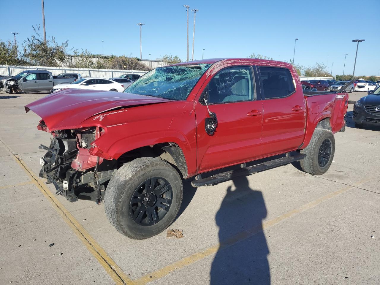 2022 TOYOTA TACOMA DOUBLE CAB VIN:3TYAX5GN2NT040586