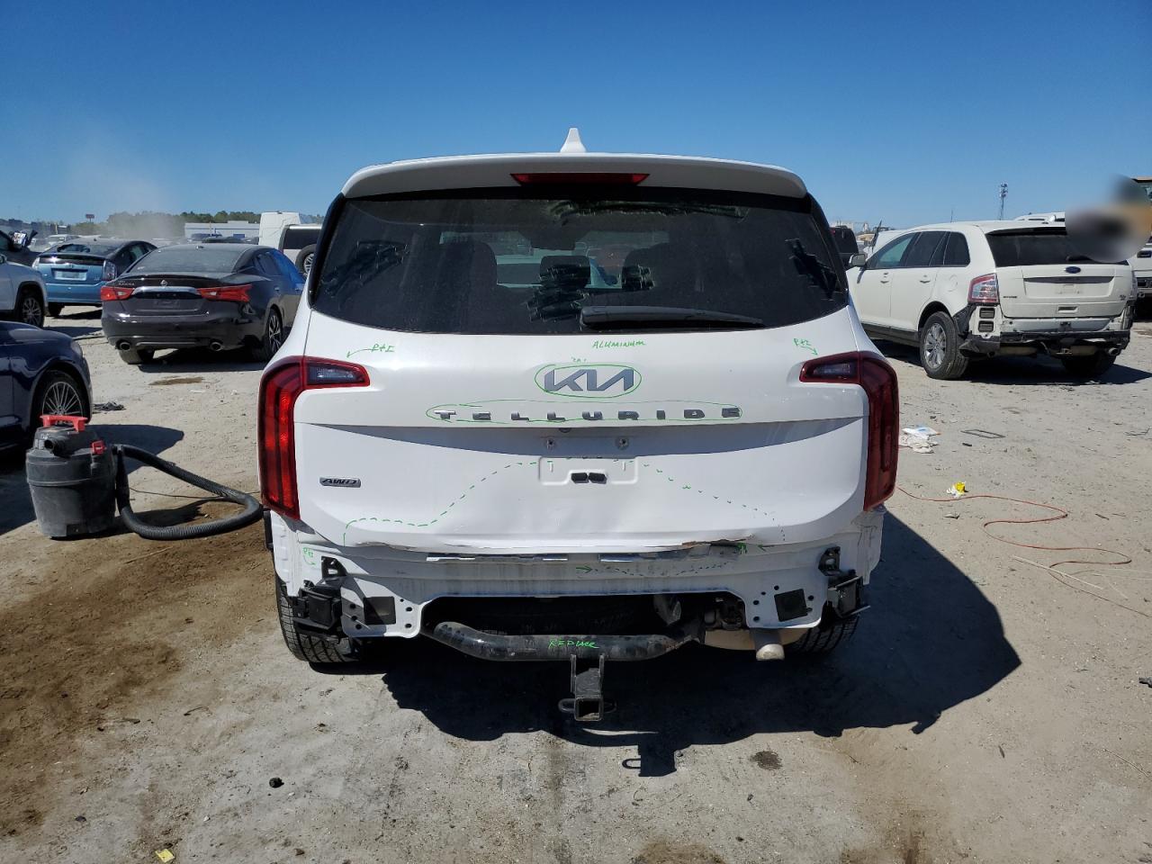 2022 KIA TELLURIDE LX VIN:5XYP2DHC1NG292886