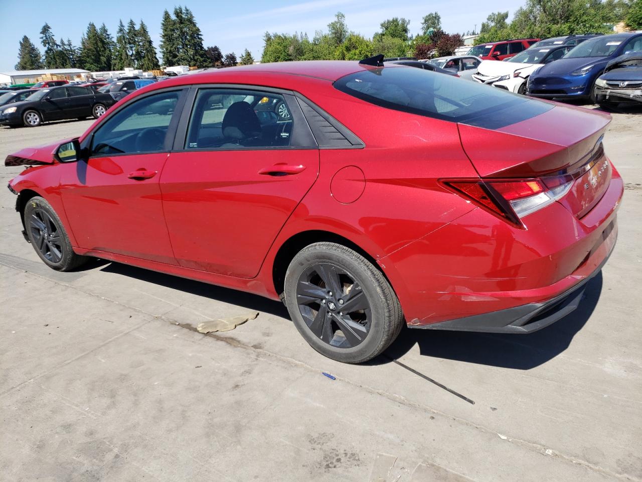 2022 HYUNDAI ELANTRA SEL VIN:KMHLM4AGXNU351742