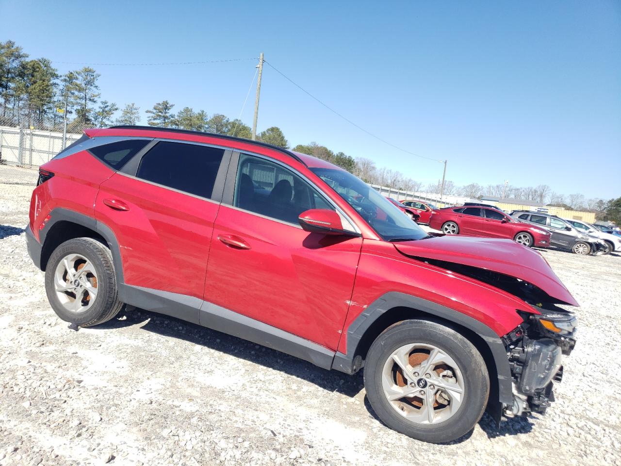 2022 HYUNDAI TUCSON SEL VIN:5NMJB3AE1NH025300