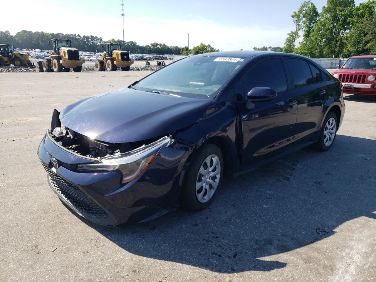 2022 TOYOTA COROLLA LE VIN:5YFEPMAE5NP299551