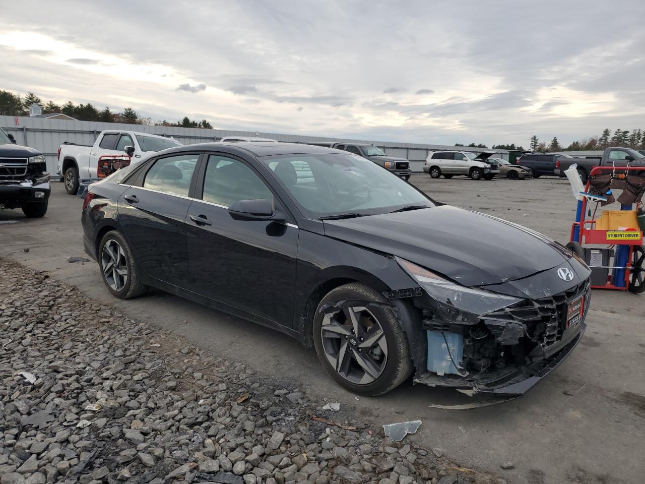 2022 HYUNDAI ELANTRA SEL VIN:KMHLN4AG1NU288575