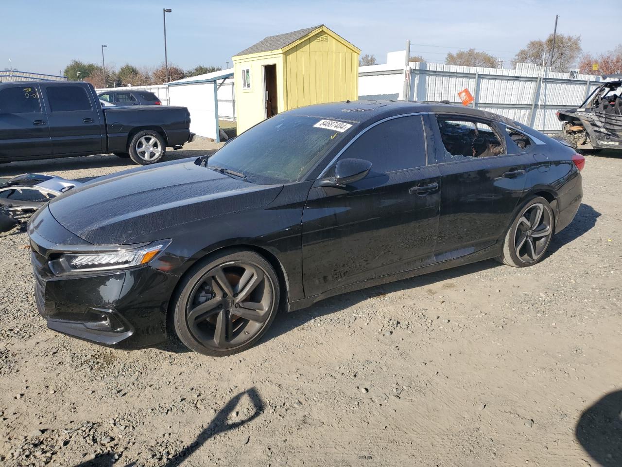 2022 HONDA ACCORD SPORT VIN:1HGCV1F31NA084984