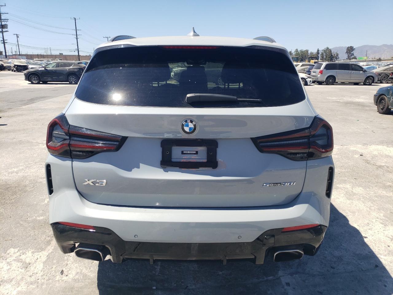 2023 BMW X3 SDRIVE30I VIN:5UX43DP03P9P72731