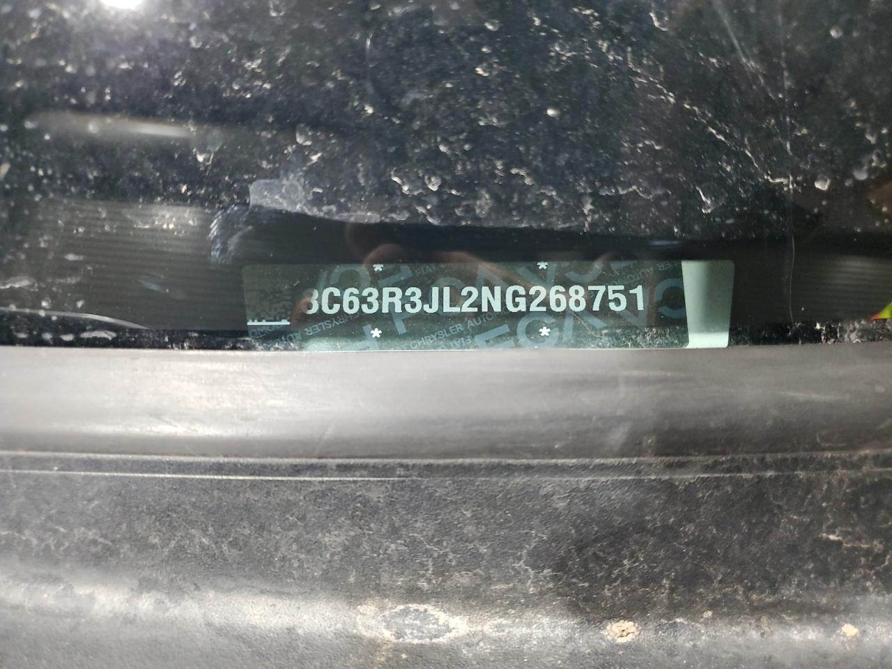 2022 RAM 3500 LARAMIE VIN:3C63R3JL2NG268751