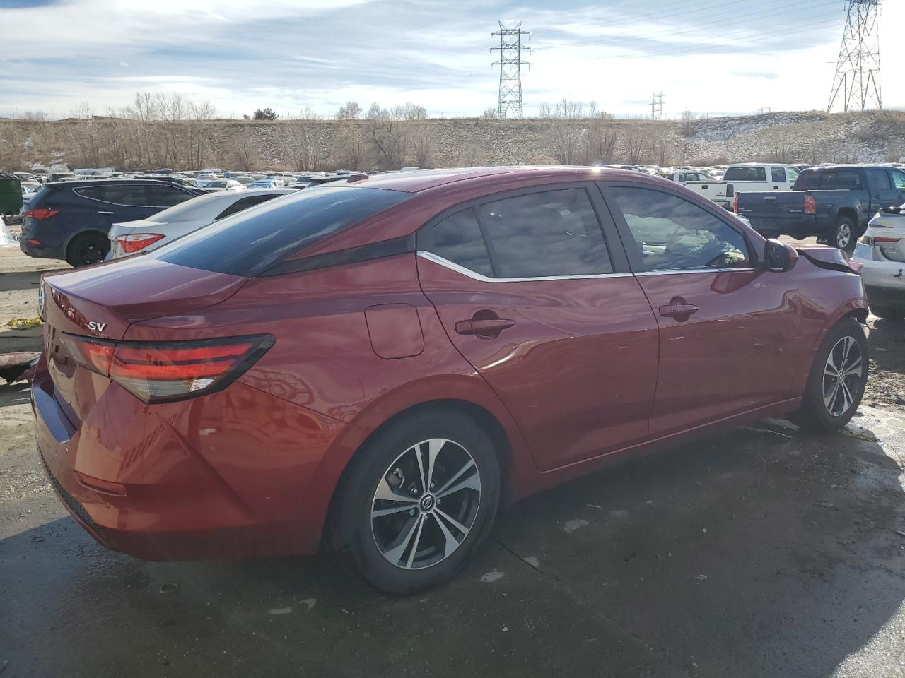 2023 NISSAN SENTRA SV VIN:3N1AB8CV9PY292710