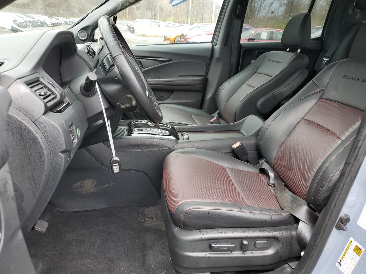 2022 HONDA RIDGELINE BLACK EDITION VIN:5FPYK3F84NB037094