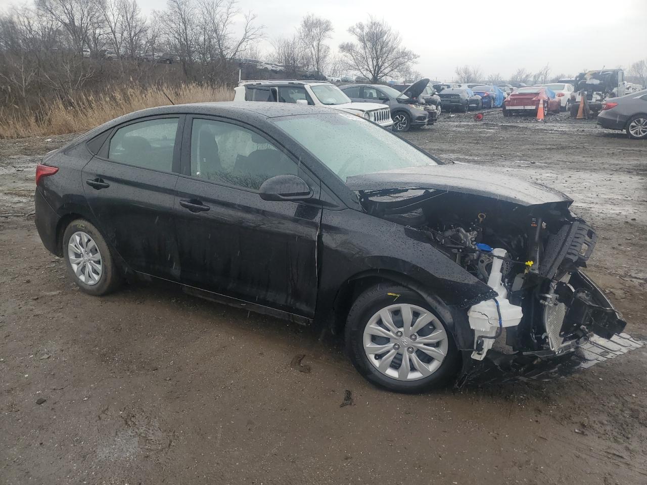 2022 HYUNDAI ACCENT SE VIN:3KPC24A62NE174040