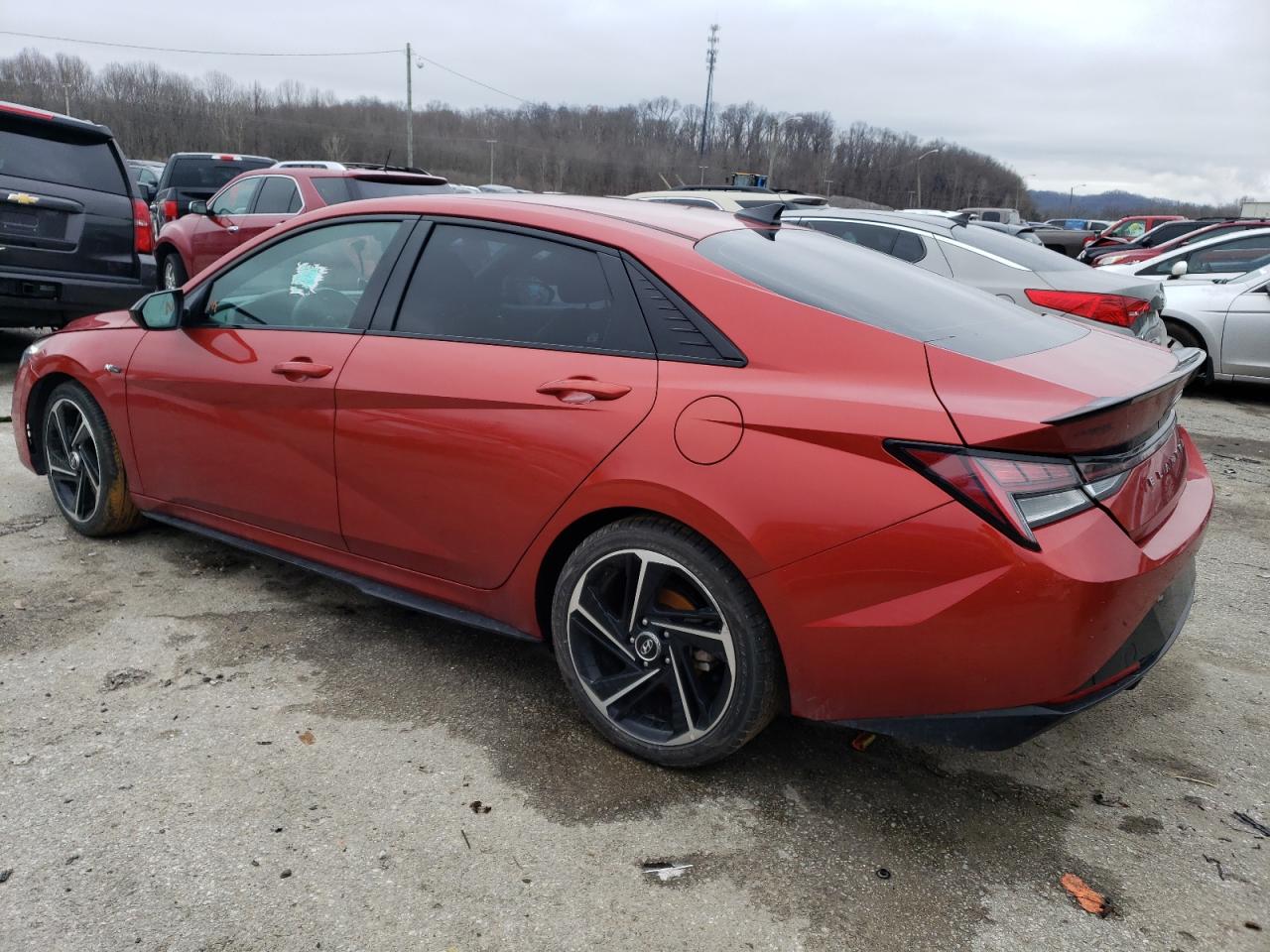 2022 HYUNDAI ELANTRA N LINE VIN:KMHLR4AFXNU240780