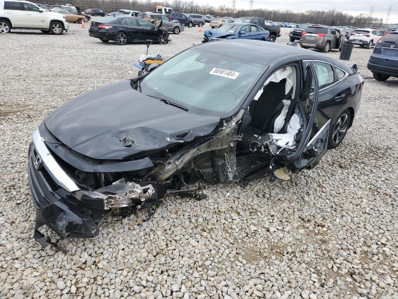 2022 HONDA INSIGHT EX VIN:19XZE4F59NE014884