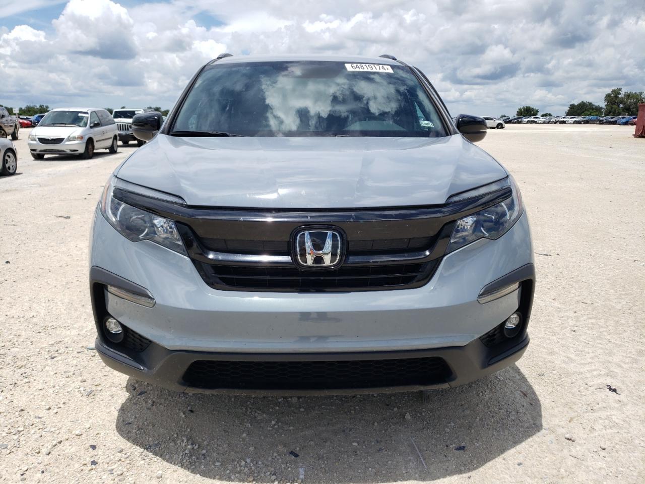 2022 HONDA PILOT SPORT VIN:5FNYF6H38NB095340