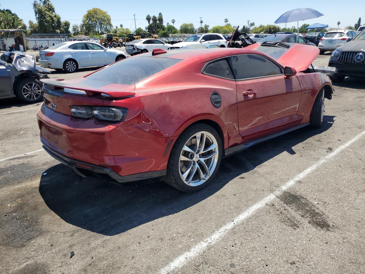 2022 CHEVROLET CAMARO SS VIN:1G1FH1R70N0106652