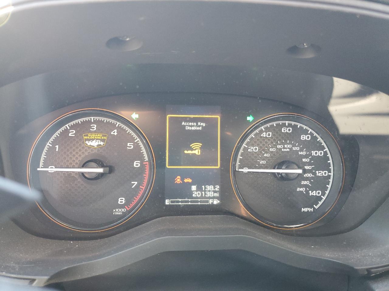 2023 SUBARU FORESTER WILDERNESS VIN:JF2SKAMC6PH524540