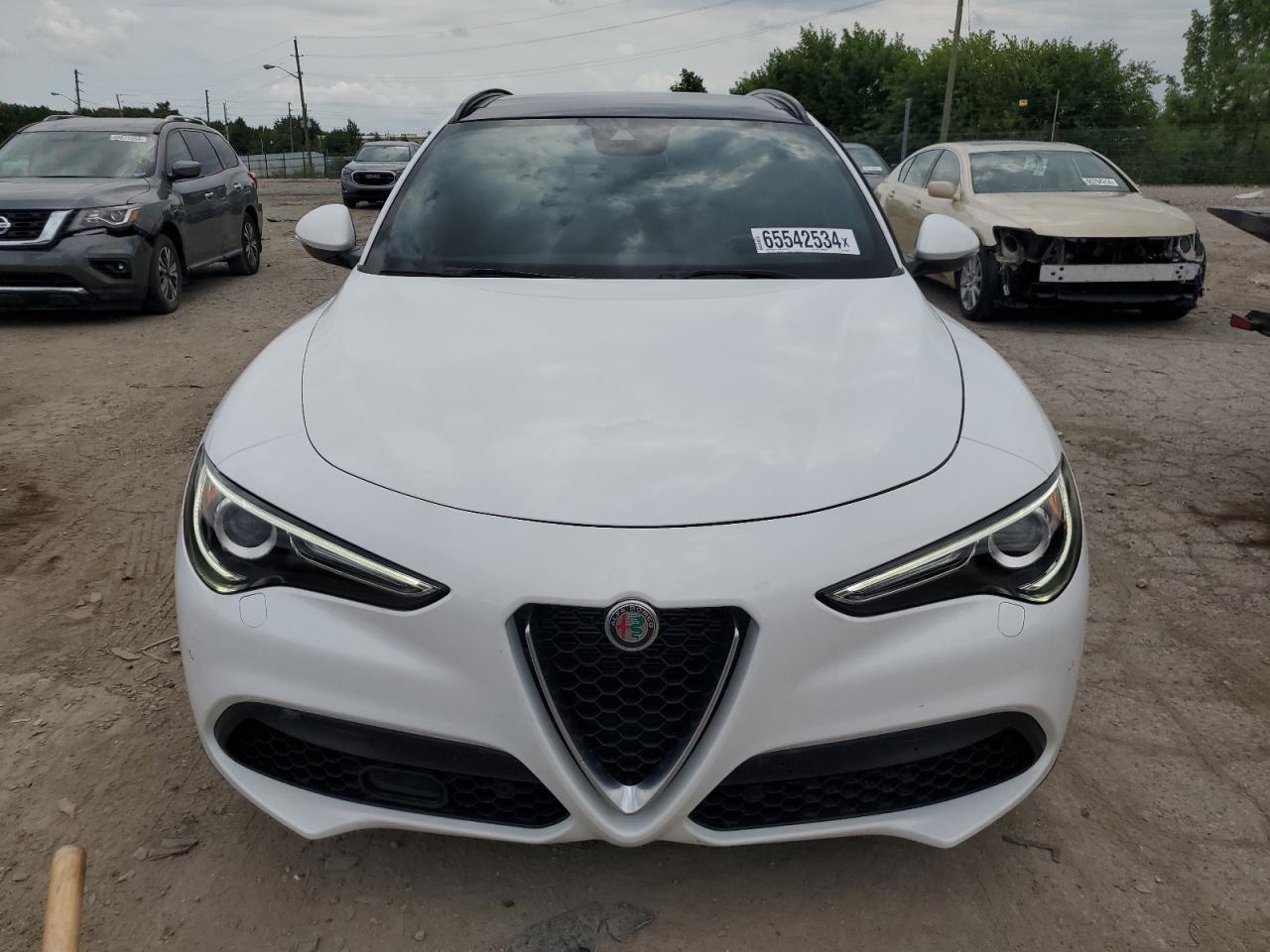 2022 ALFA ROMEO STELVIO TI VIN:ZASPAKBNXN7D38334