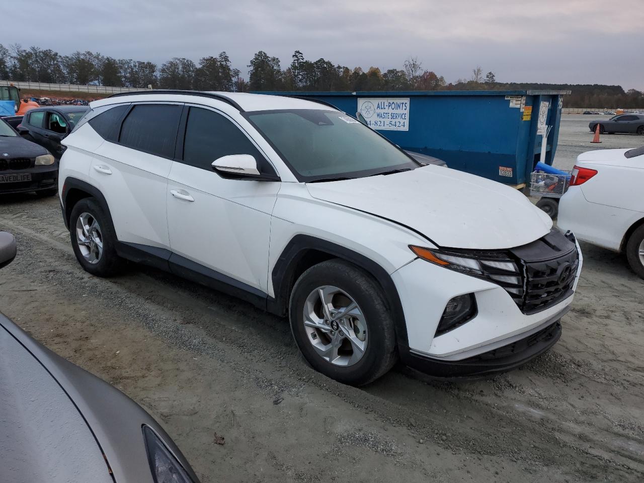 2022 HYUNDAI TUCSON SEL VIN:5NMJB3AE3NH110087