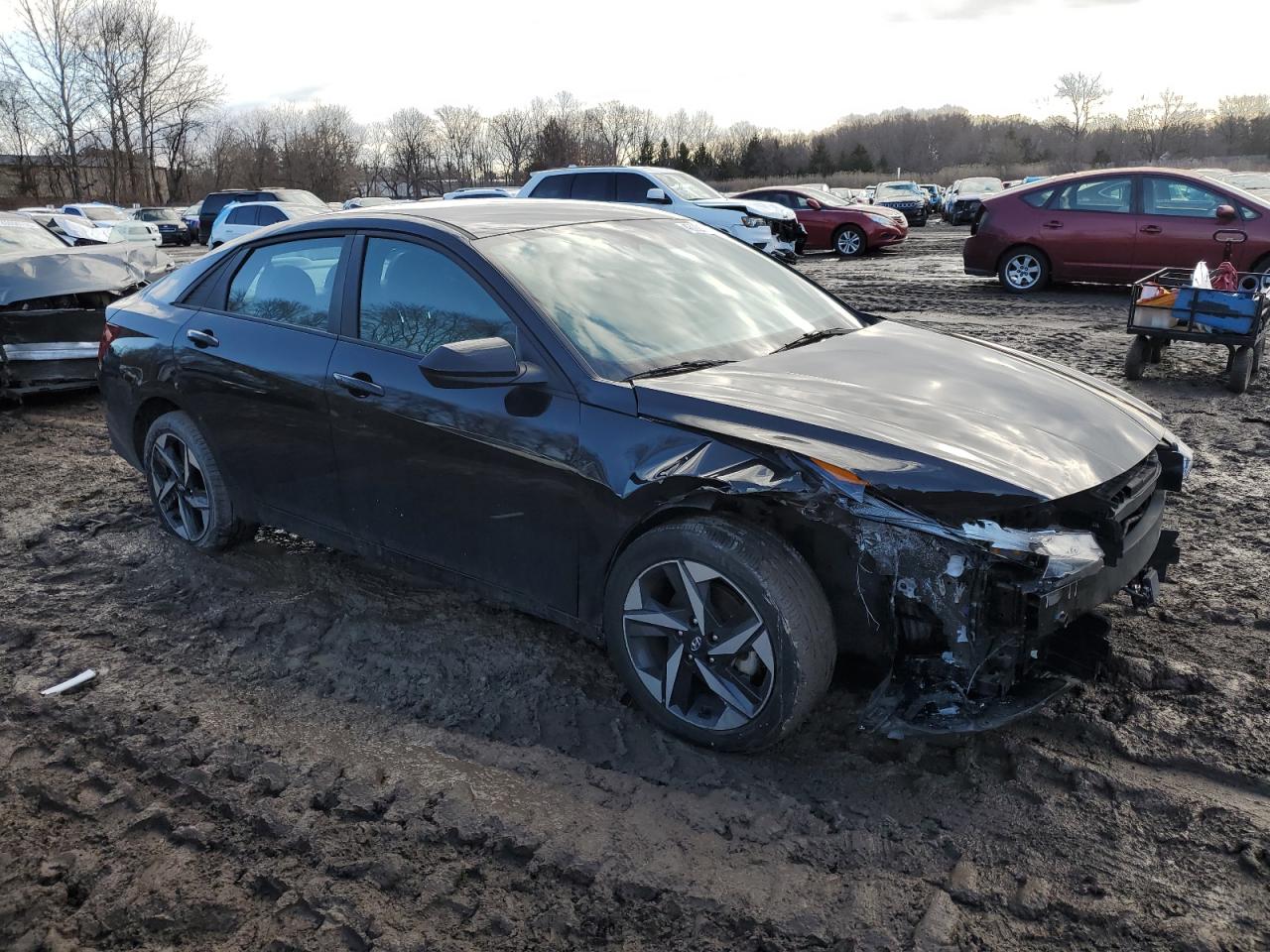 2023 HYUNDAI ELANTRA SEL VIN:KMHLS4AG8PU589856