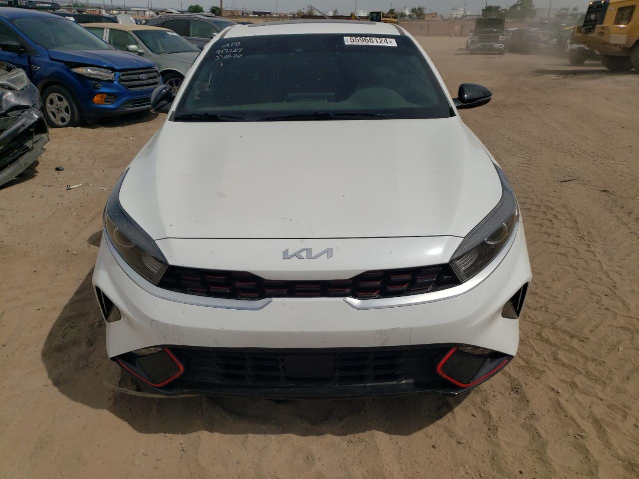 2022 KIA FORTE GT LINE VIN:3KPF54AD9NE441421