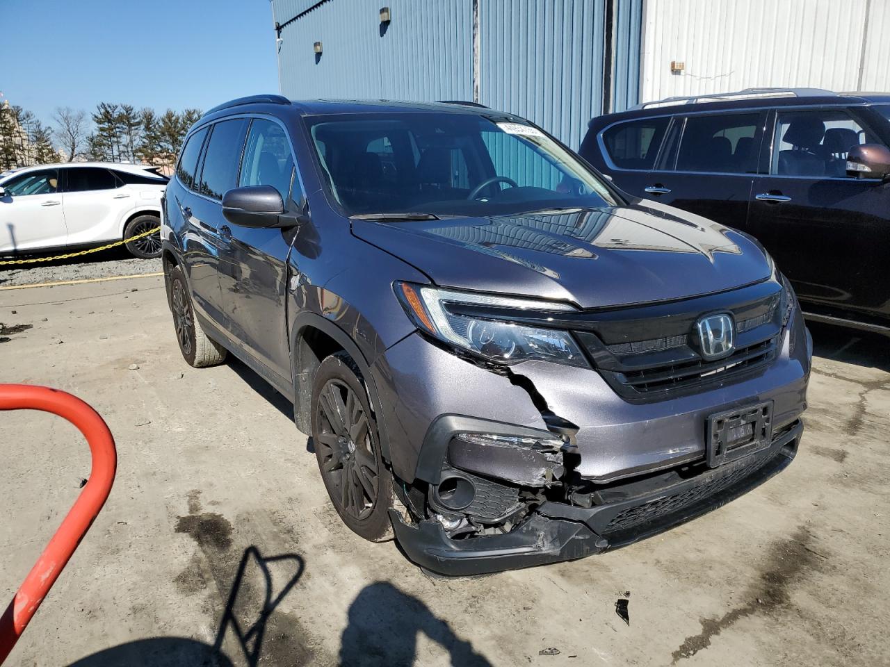 2022 HONDA PILOT SE VIN:5FNYF6H22NB092683