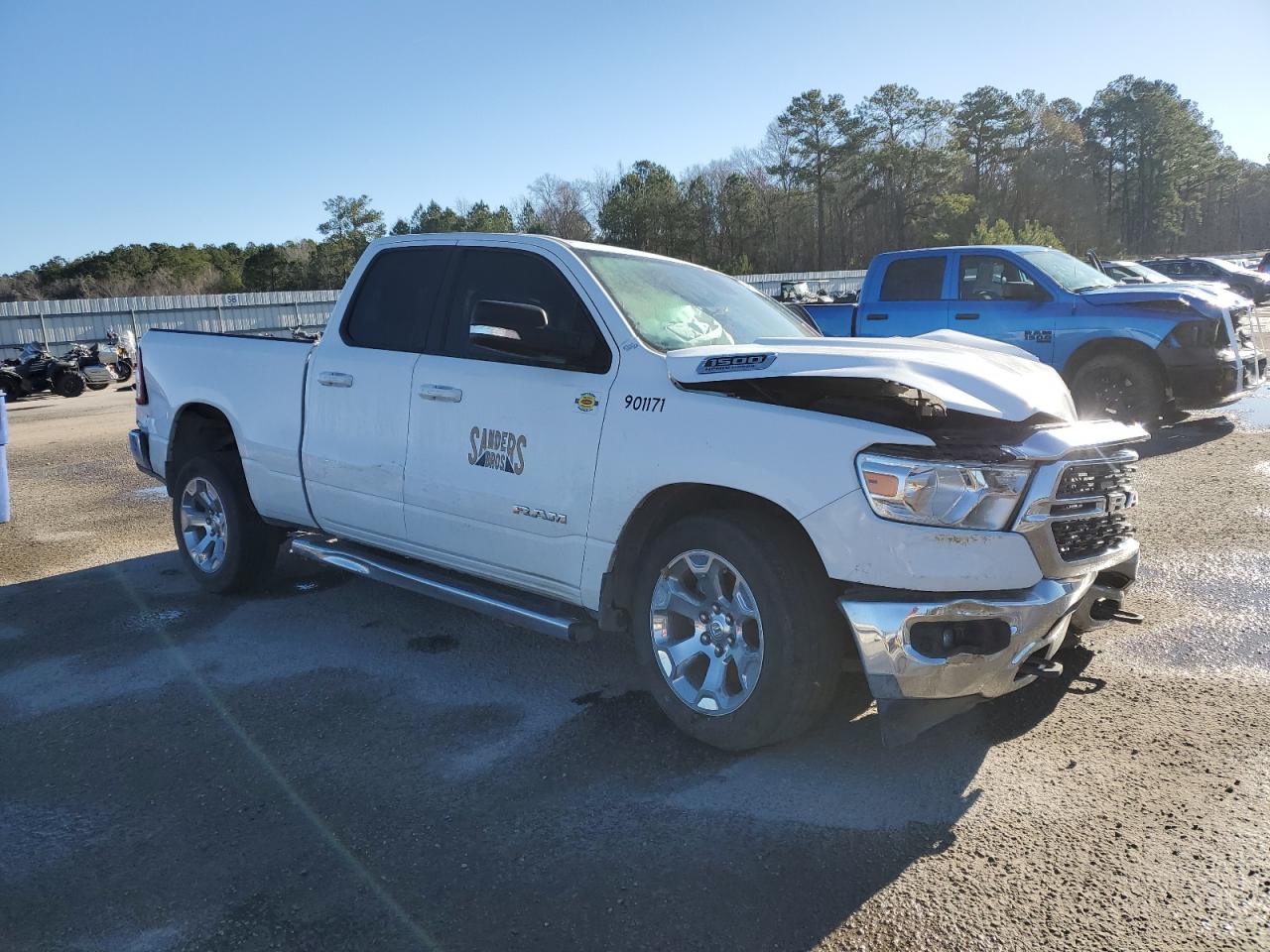 2022 RAM 1500 BIG HORN/LONE STAR VIN:1C6RREBT5NN389642