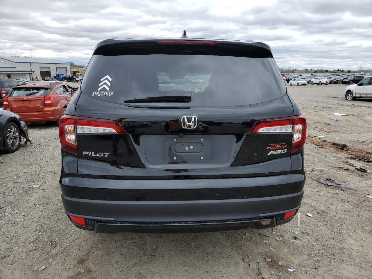 2022 HONDA PILOT TRAILSPORT VIN:5FNYF6H83NB037874