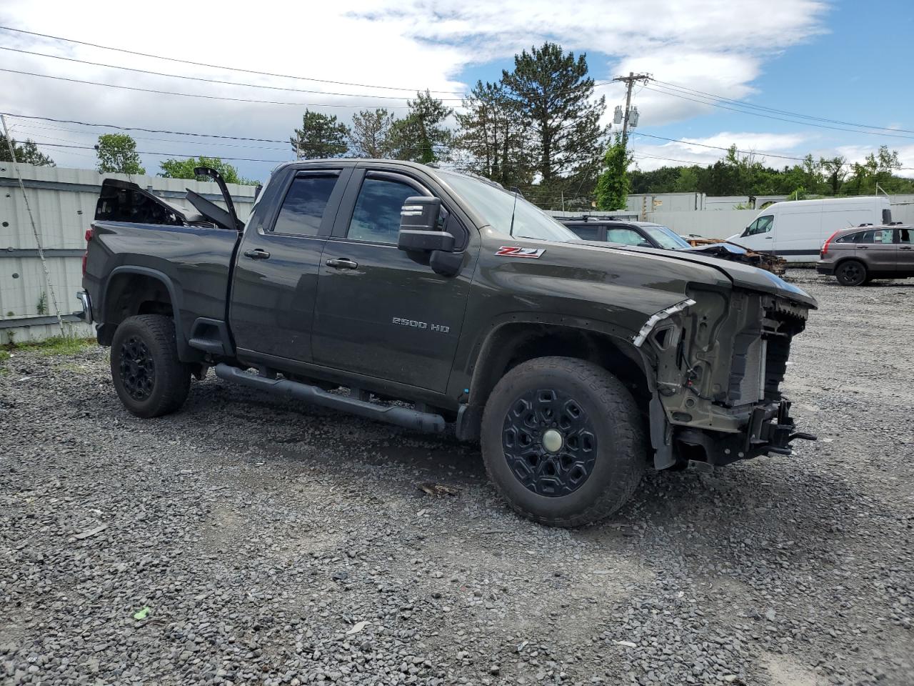 2022 CHEVROLET SILVERADO K2500 HEAVY DUTY LT VIN:1GC5YNE77NF121307