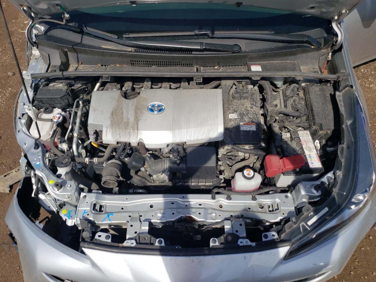 2022 TOYOTA PRIUS NIGHT SHADE VIN:JTDKAMFU0N3168900