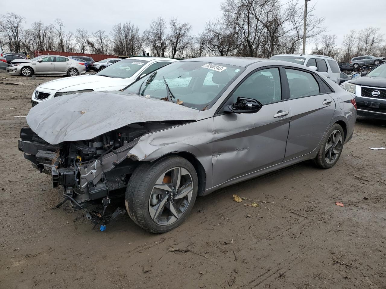 2023 HYUNDAI ELANTRA SEL VIN:KMHLS4AG6PU433962