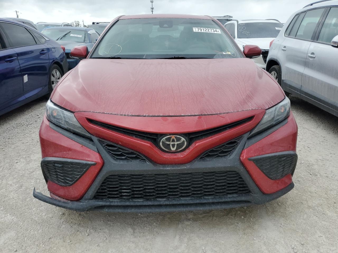 2022 TOYOTA CAMRY SE VIN:4T1G11BK0NU051199