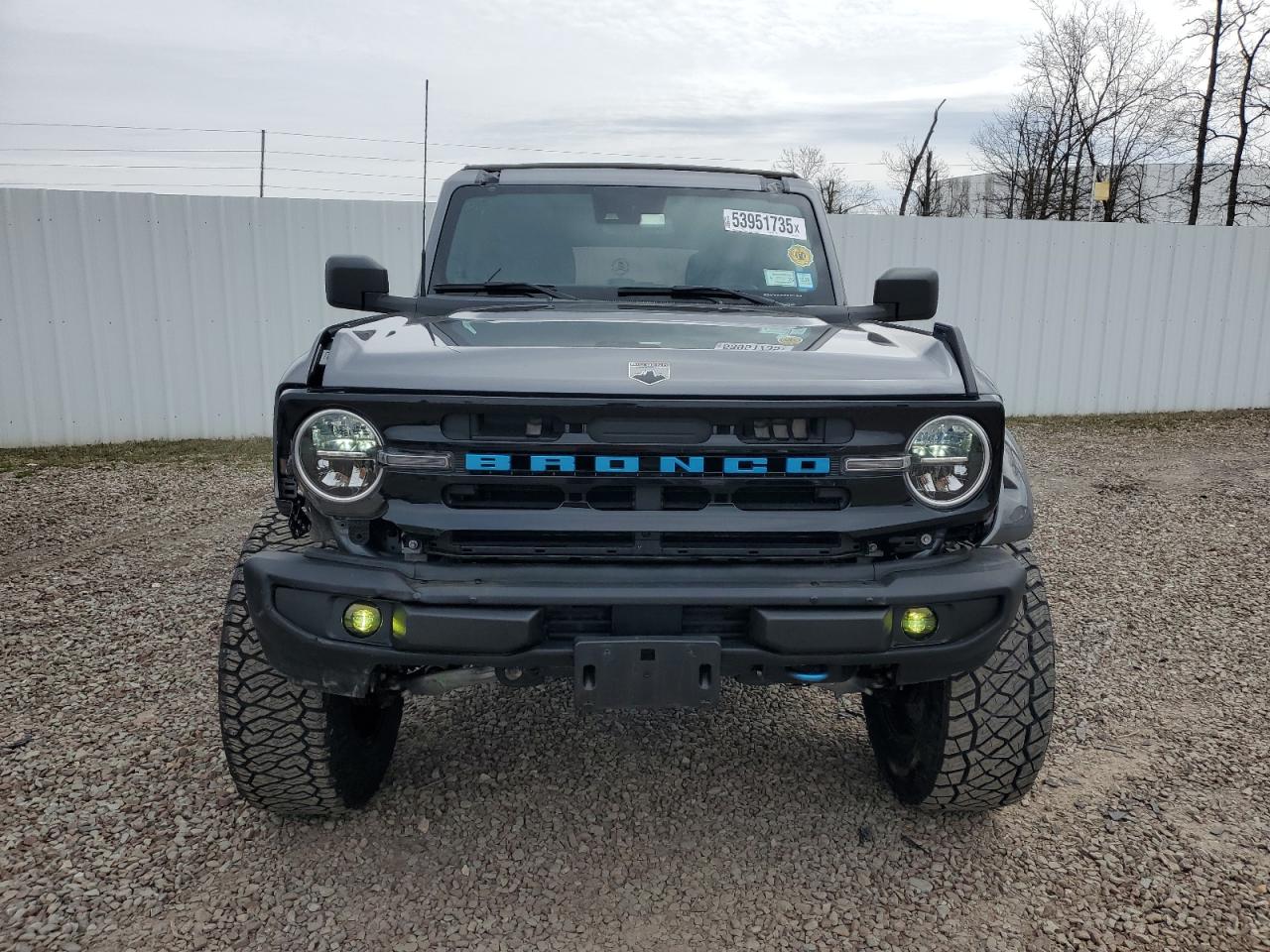 2023 FORD BRONCO BASE VIN:1FMDE5DHXPLC10349