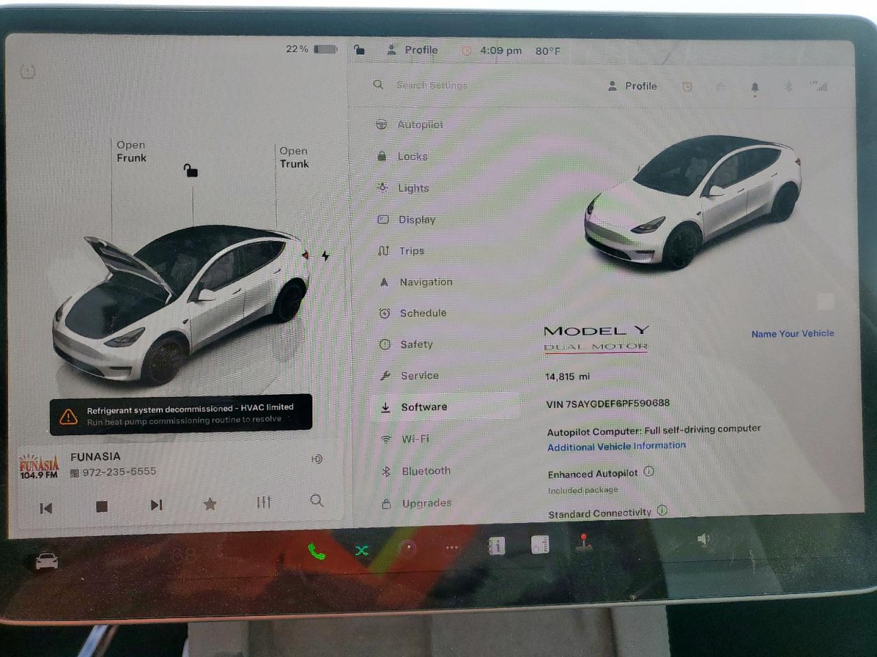2023 TESLA MODEL Y  VIN:7SAYGDEF6PF590688