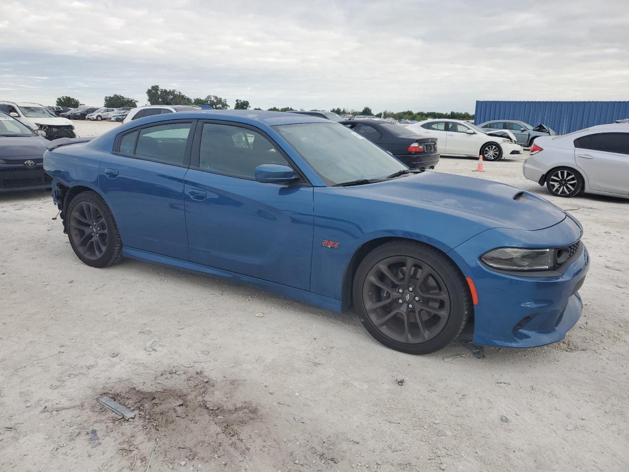 2022 DODGE CHARGER SCAT PACK VIN:2C3CDXGJ8NH225072