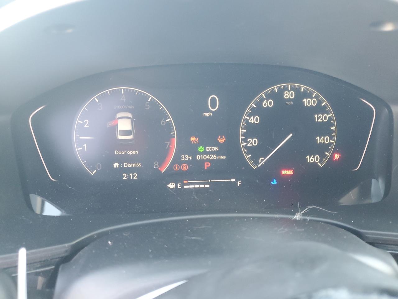2024 HONDA CIVIC SPORT VIN:2HGFE2F50RH548486