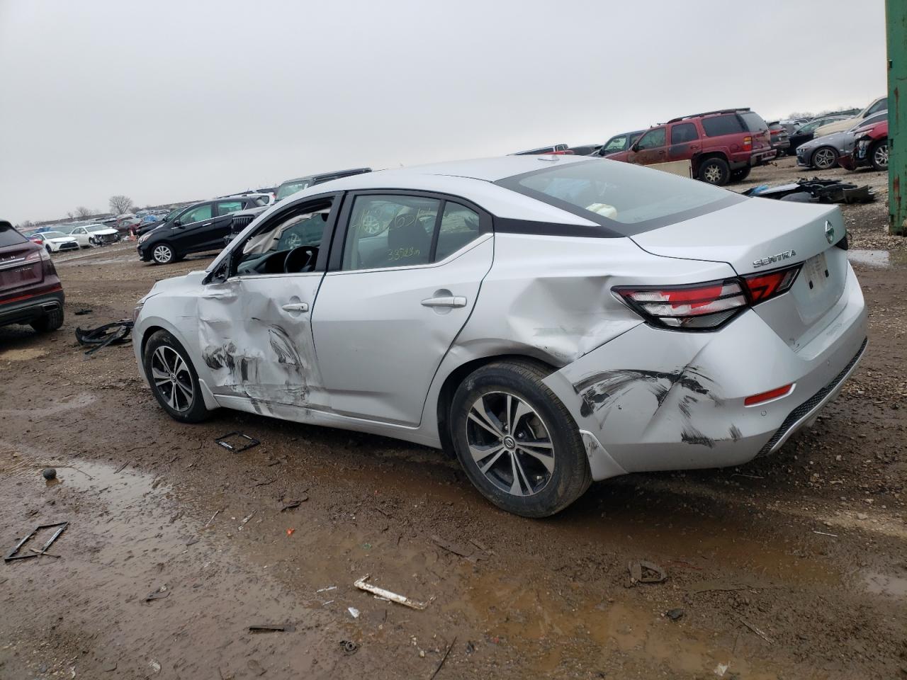 2022 NISSAN SENTRA SV VIN:3N1AB8CV5NY244988