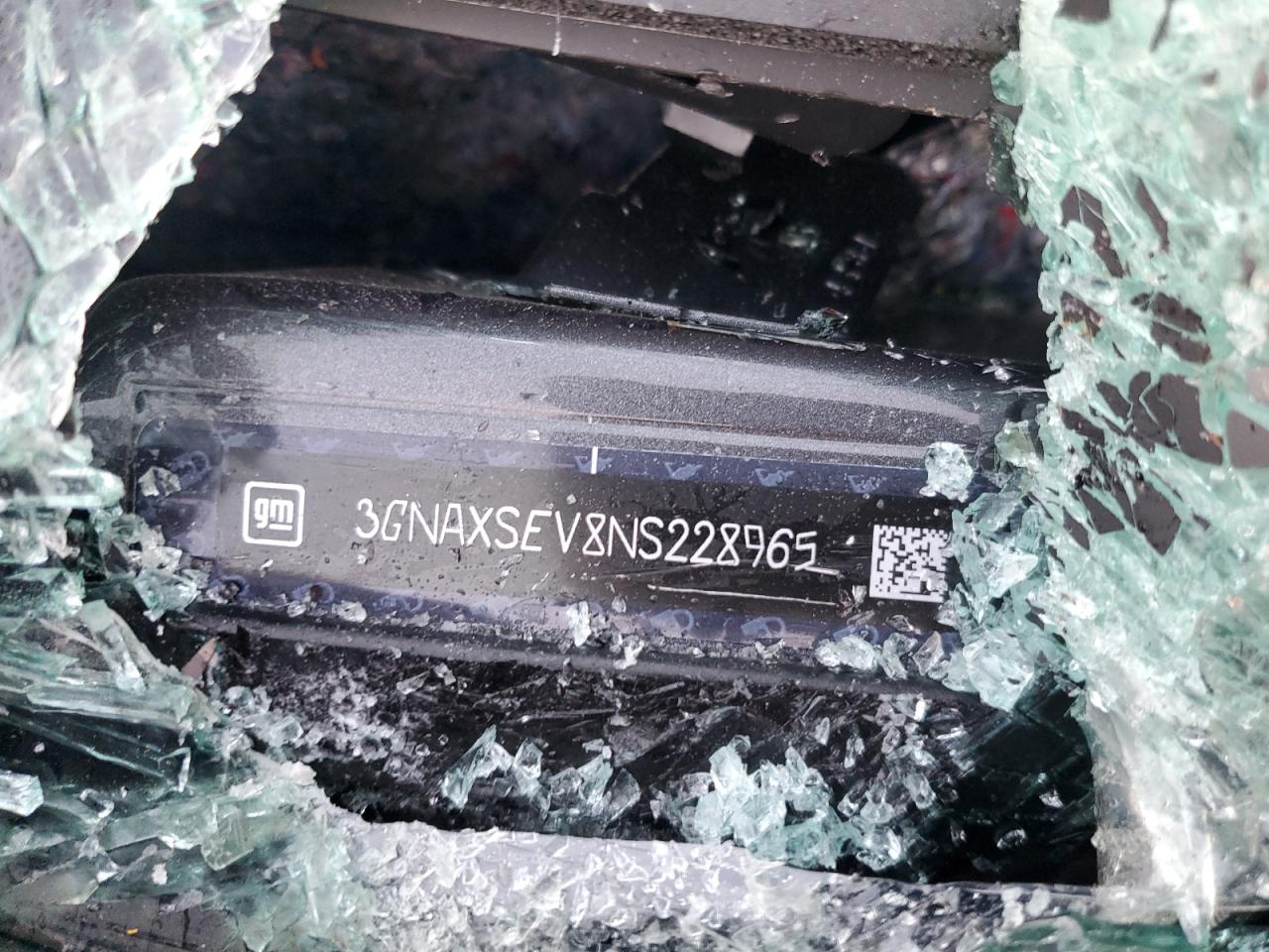 2022 CHEVROLET EQUINOX LS VIN:3GNAXSEV8NS228965