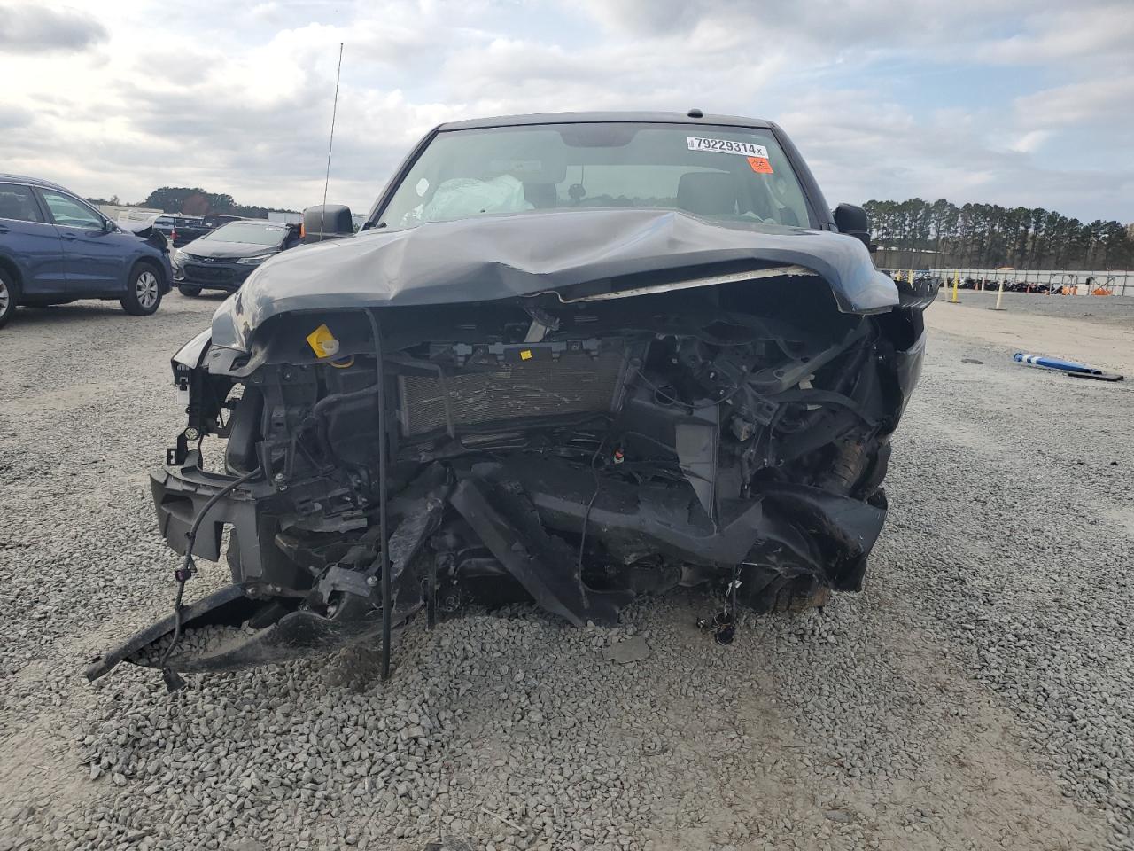 2022 RAM 1500 CLASSIC TRADESMAN VIN:3C6RR7KG3NG341211