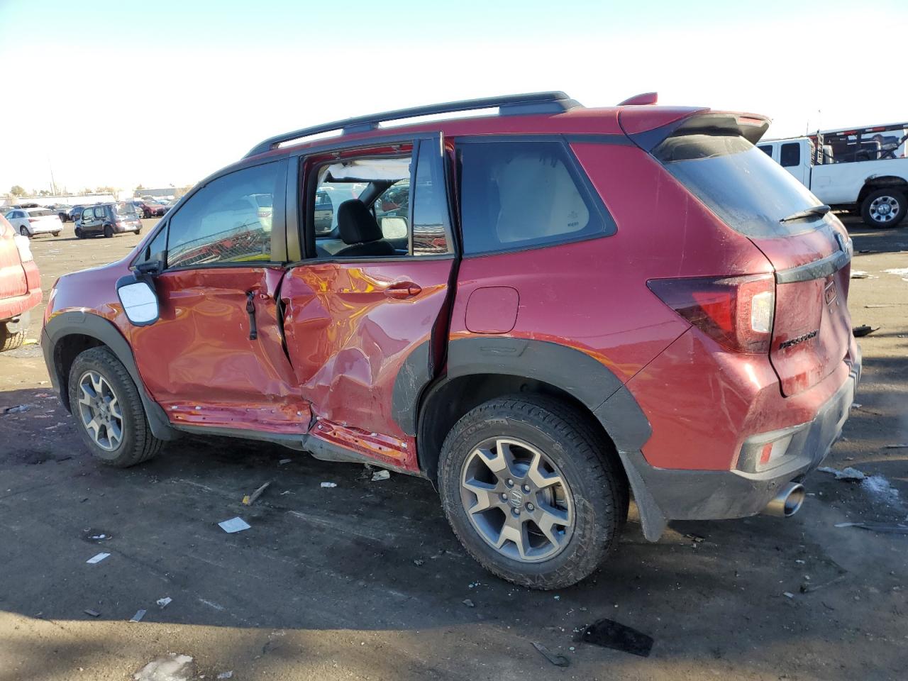 2022 HONDA PASSPORT TRAIL SPORT VIN:5FNYF8H63NB029087