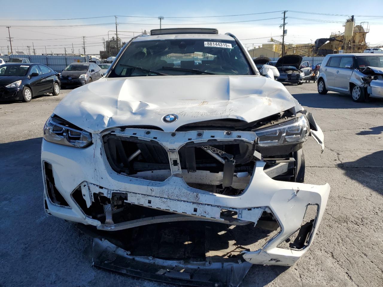 2022 BMW X3 SDRIVE30I VIN:5UX43DP0XN9J98884